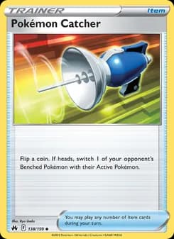 Pokémon Catcher card in English