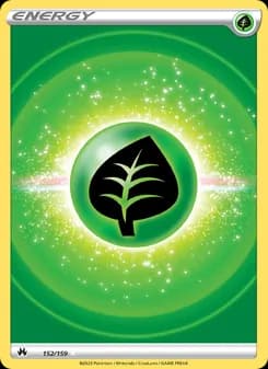 Grass Energy card in English