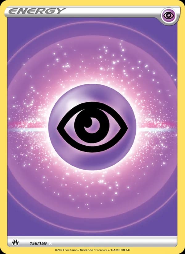 Psychic Energy card in English