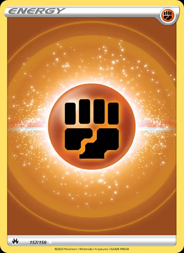 Fighting Energy card in English