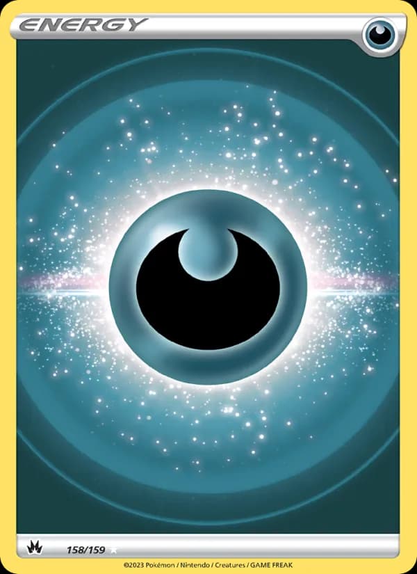 Darkness Energy card in English