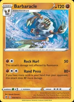 Barbaracle card in English