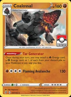 Coalossal card in English