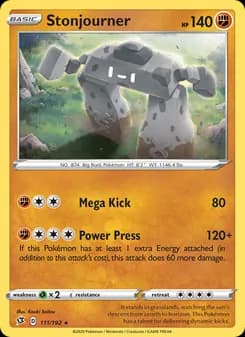 Stonjourner card in English