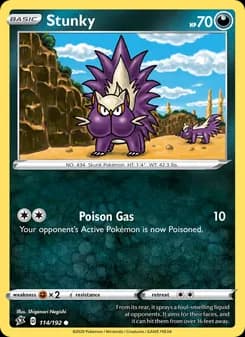Stunky card in English
