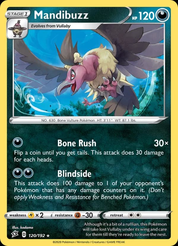 Mandibuzz card in English