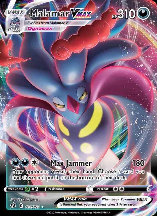 Malamar VMAX card in English
