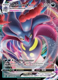 Malamar VMAX card in English