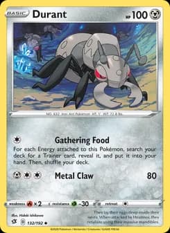 Durant card in English