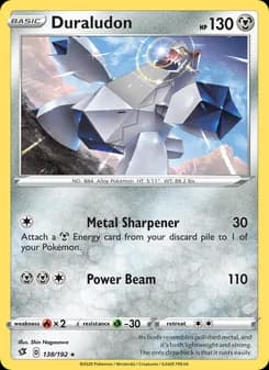 Duraludon card in English