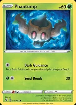 Phantump card in English