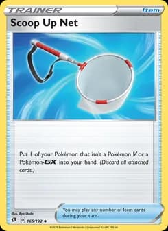 Scoop Up Net card in English