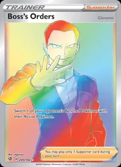 Boss's Orders (Giovanni) card in English
