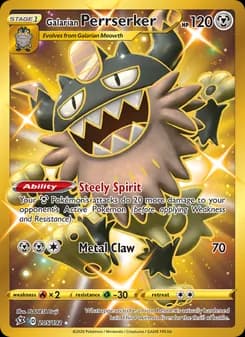 Galarian Perrserker card in English