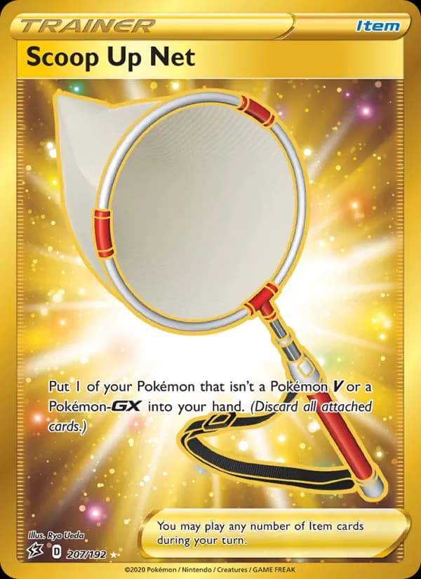 Scoop Up Net card in English