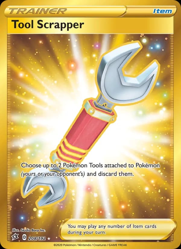 Tool Scrapper card in English