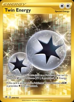 Twin Energy card in English