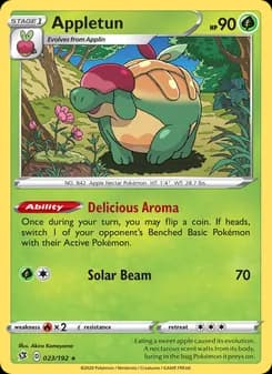 Appletun card in English