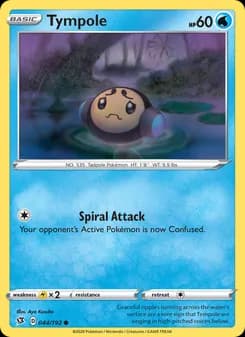 Tympole card in English