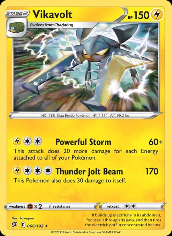 Vikavolt card in English
