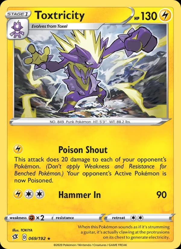 Toxtricity card in English