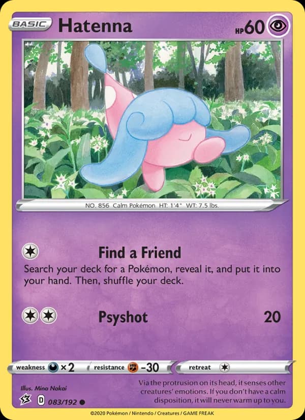 Hatenna card in English