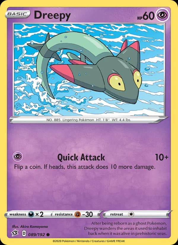 Dreepy card in English