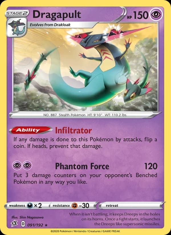 Dragapult card in English