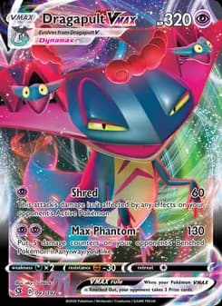 Dragapult VMAX card in English