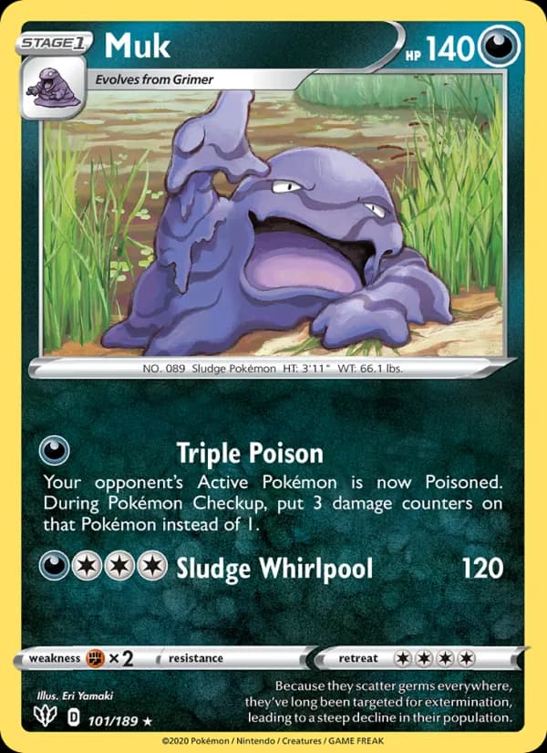 Muk card in English