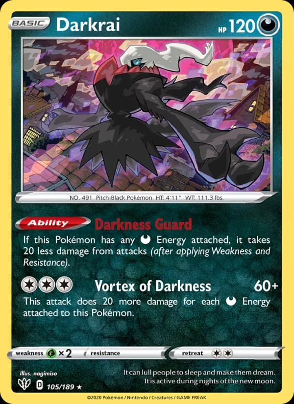 Darkrai card in English
