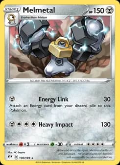 Melmetal card in English