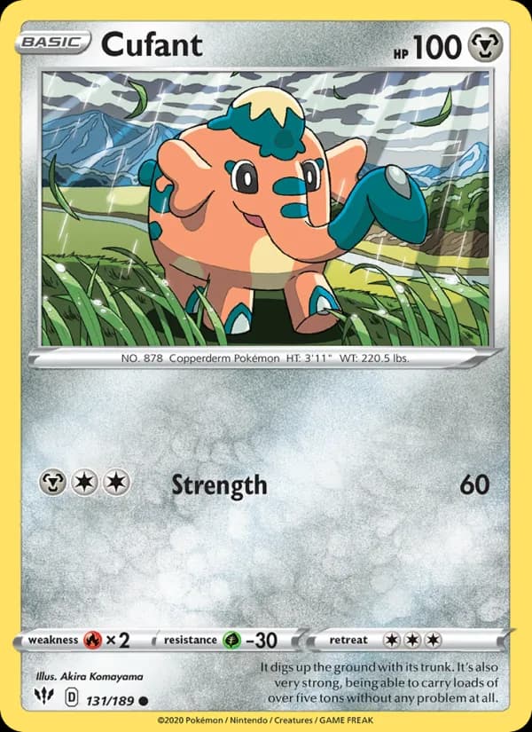 Cufant card in English