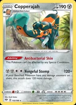 Copperajah card in English
