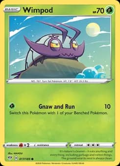 Wimpod card in English