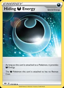Hiding Darkness Energy card in English