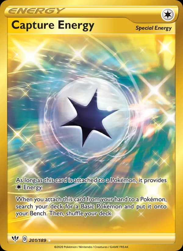 Capture Energy card in English
