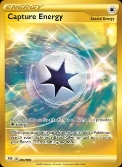 Capture Energy card in English