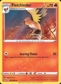 Fletchinder card in English