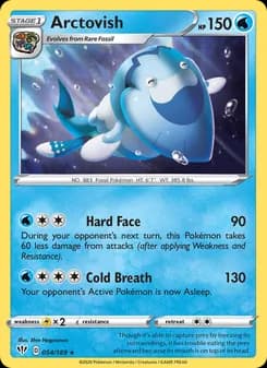 Arctovish card in English