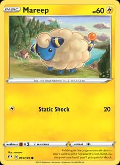 Mareep card in English