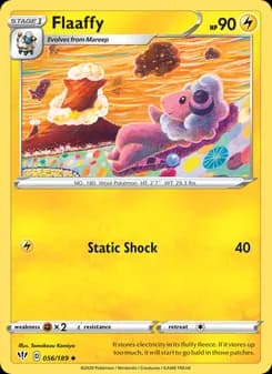 Flaaffy card in English