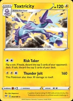 Toxtricity card in English