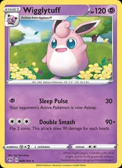 Wigglytuff card in English