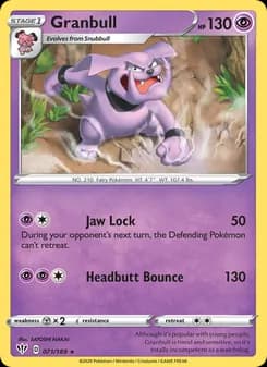 Granbull card in English