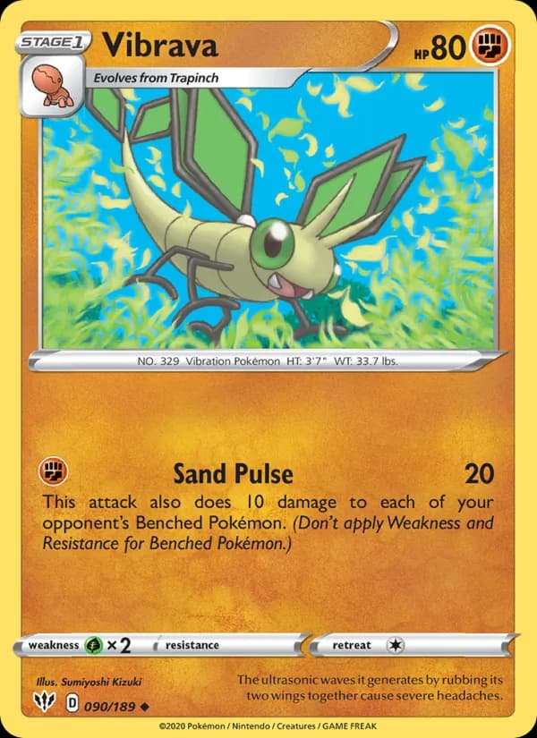 Vibrava card in English