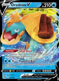 Drednaw V card in English