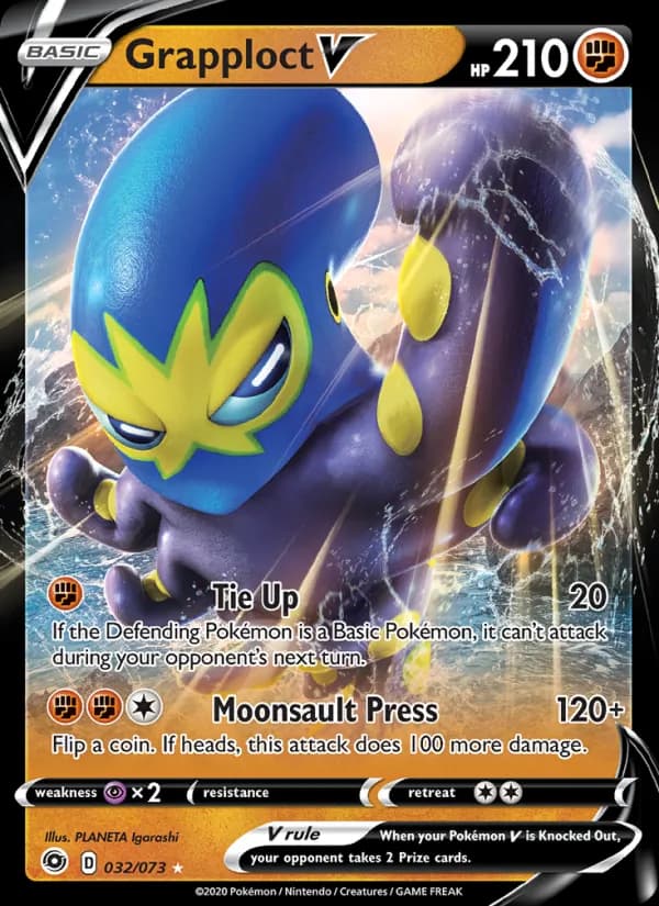 Grapploct V card in English