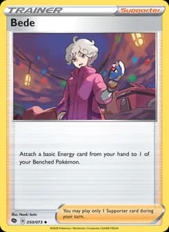 Bede card in English