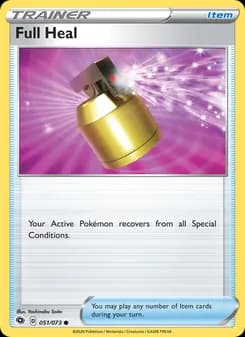 Full Heal card in English